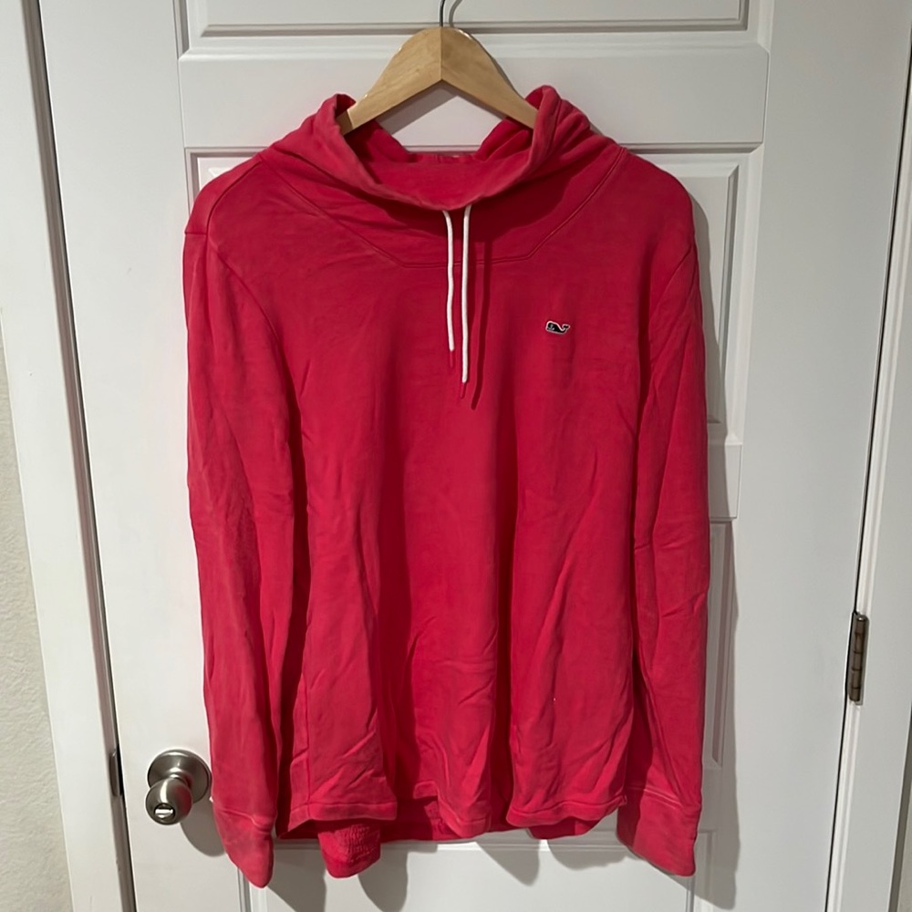 Vineyard Vines Sunwashed Funnel Neck Relaxed Sweatshirt
